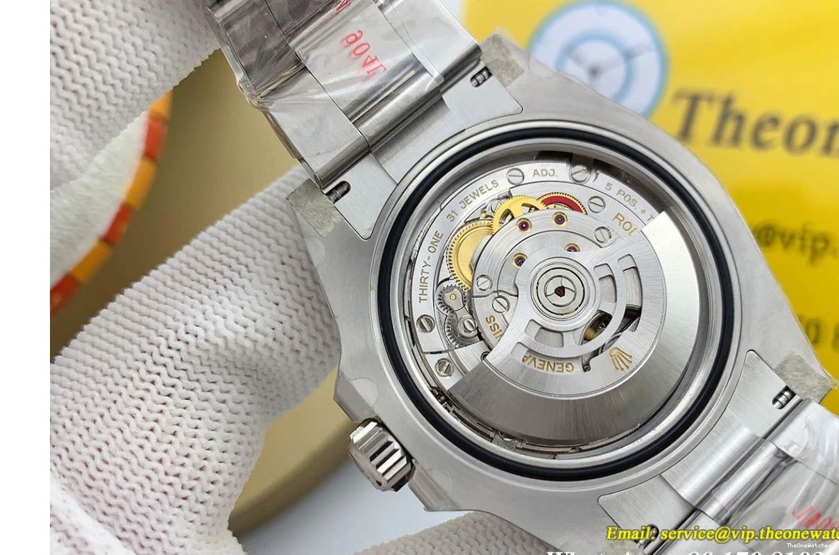 SS Clean Airking 40mm 126900 SS Black SH3230 Num 0520